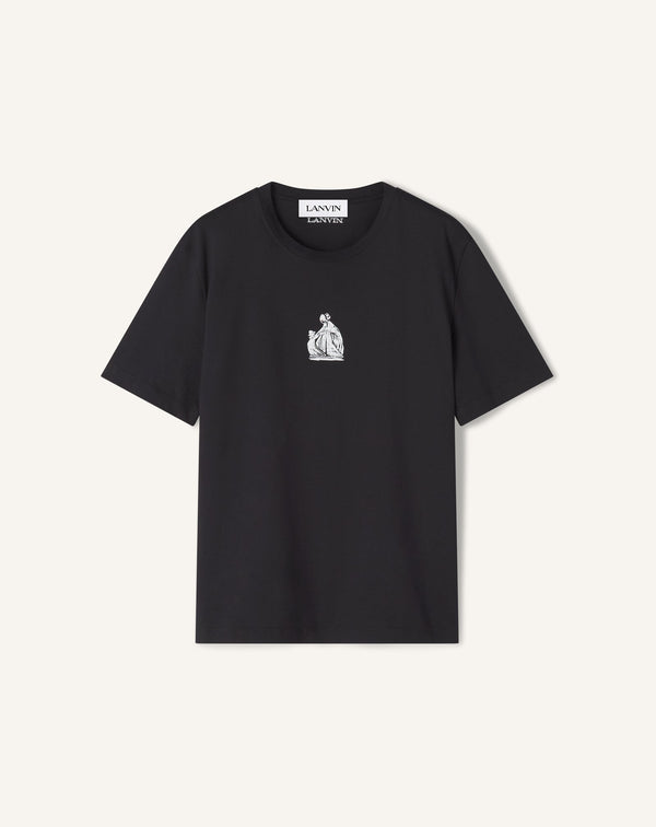 Mother and Child T-Shirt - Black