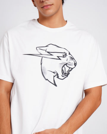 Mr Beast Sketch Panther Tee