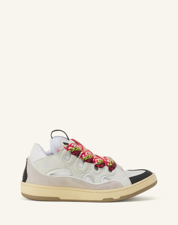 Curb Sneakers in Leather - White