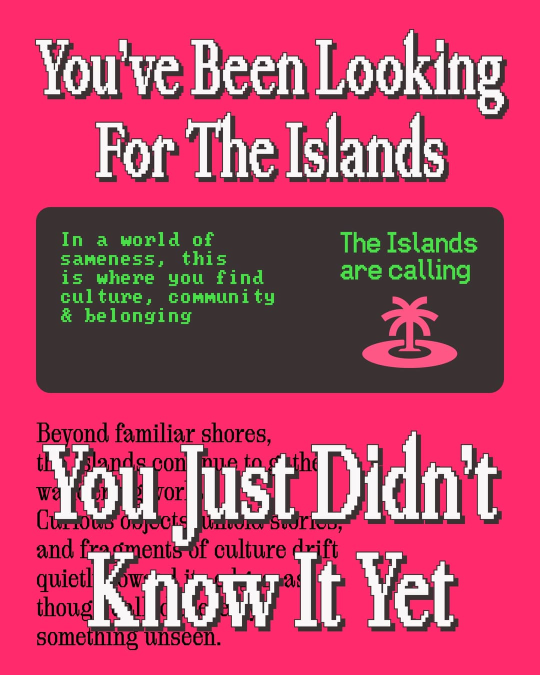The Islands community