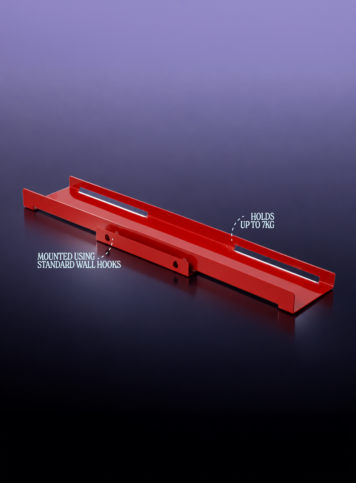 Ledge in red by Notice