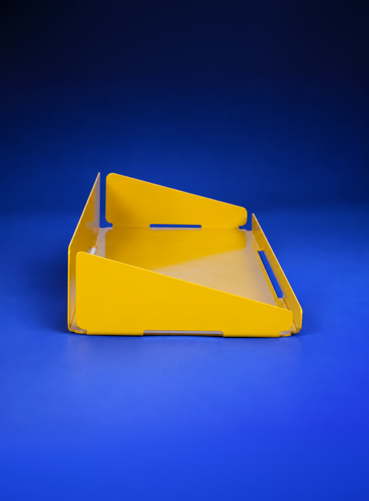 Notice Shelf in yellow by Notice