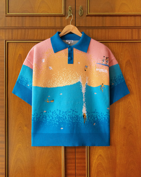 Cotton Sunset Lake Polo
