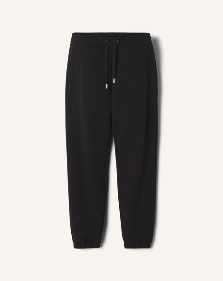 Fleece Jogger Pants - Black