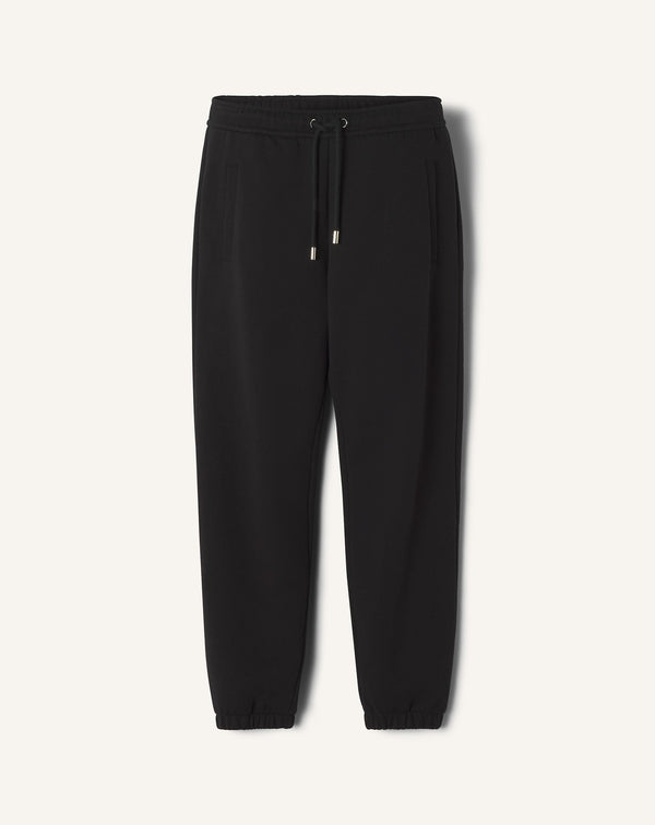 Fleece Jogger Pants - Black