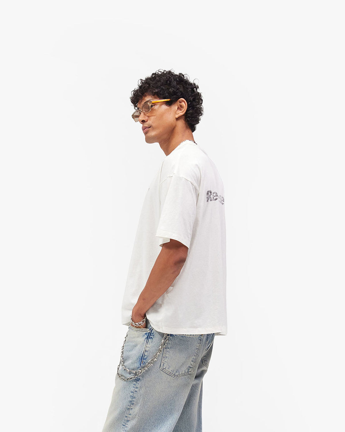 Lowercase Logo T-Shirt - Flat White