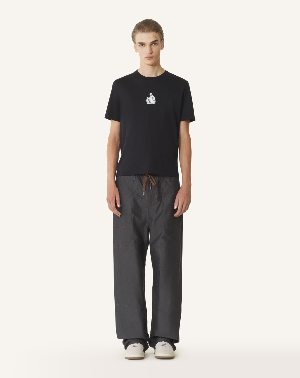 Mother and Child T-Shirt - Black
