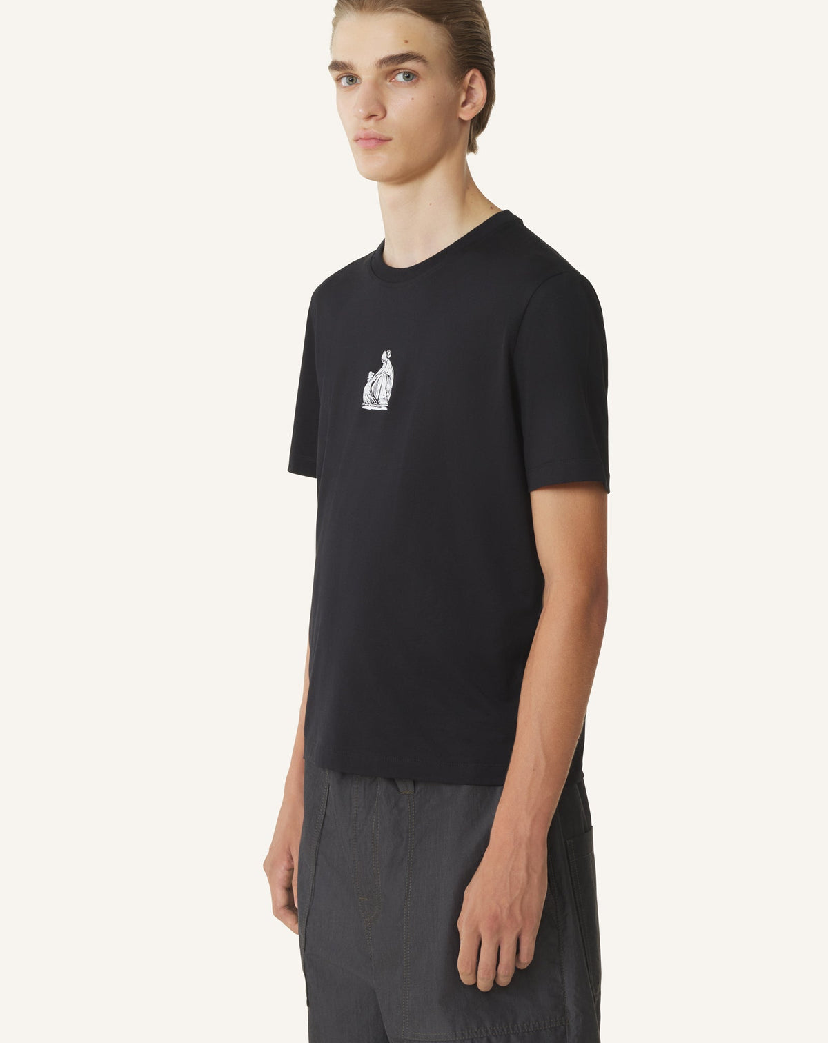 Mother and Child T-Shirt - Black