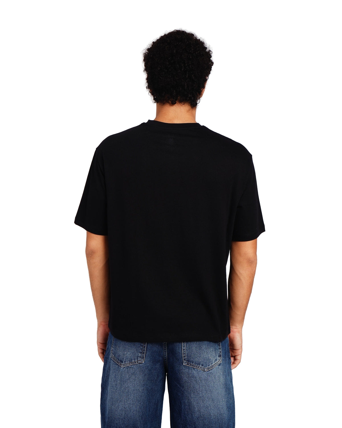 Official MrBeast Bolt T-shirt in black, back view