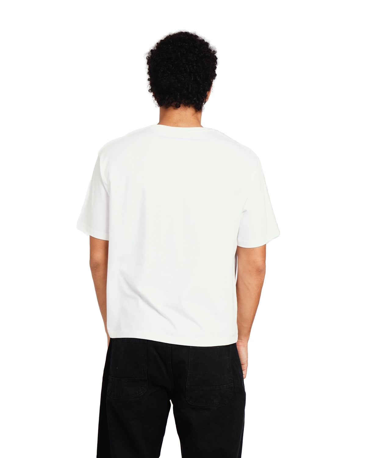 Official MrBeast Dual Panther T-shirt in white, back view