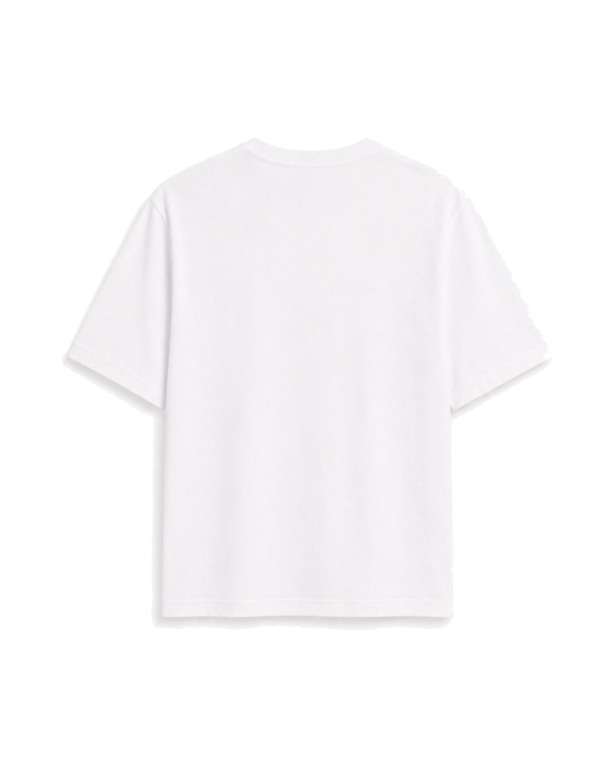 Official MrBeast Dual Panther T-shirt in white, flat lay, back