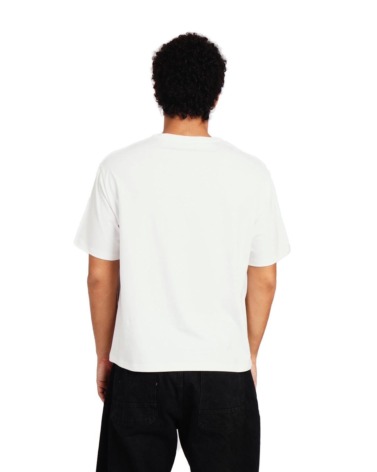 Official MrBeast Panther Classic T-shirt in white, back view