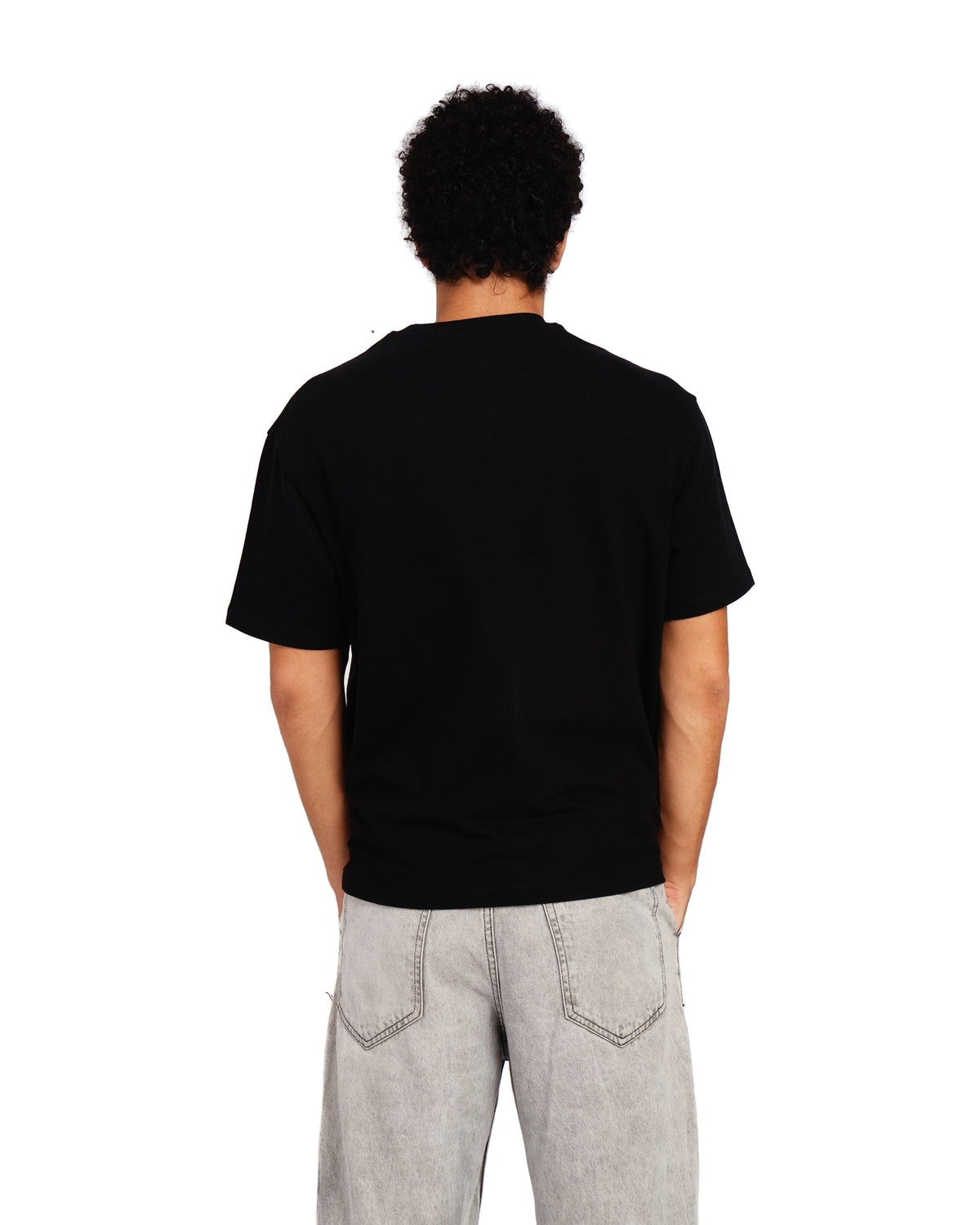 Official MrBeast Tonal T-shirt in black, back view