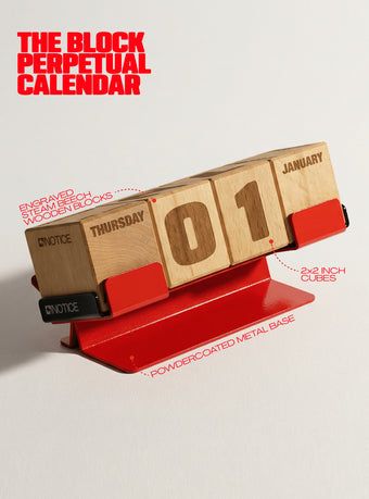 BLOCK PERPETUAL CALENDAR