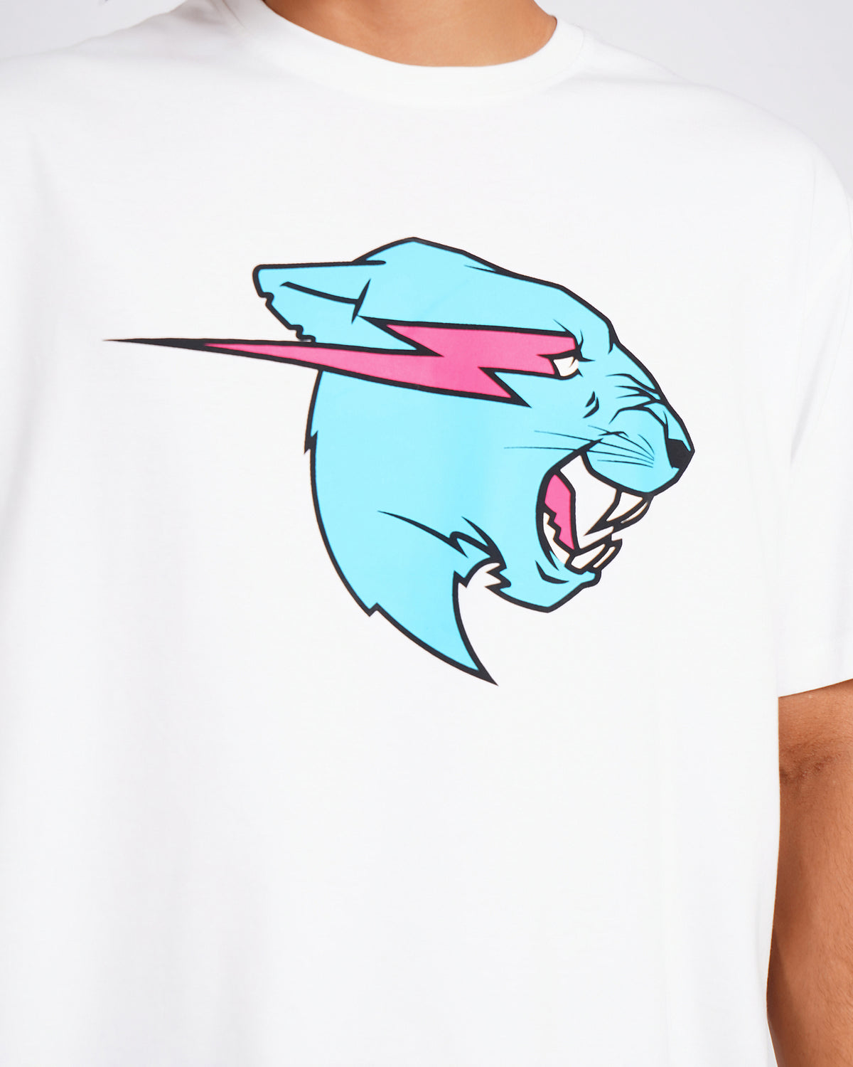 Mr Beast Neon Panther Tee