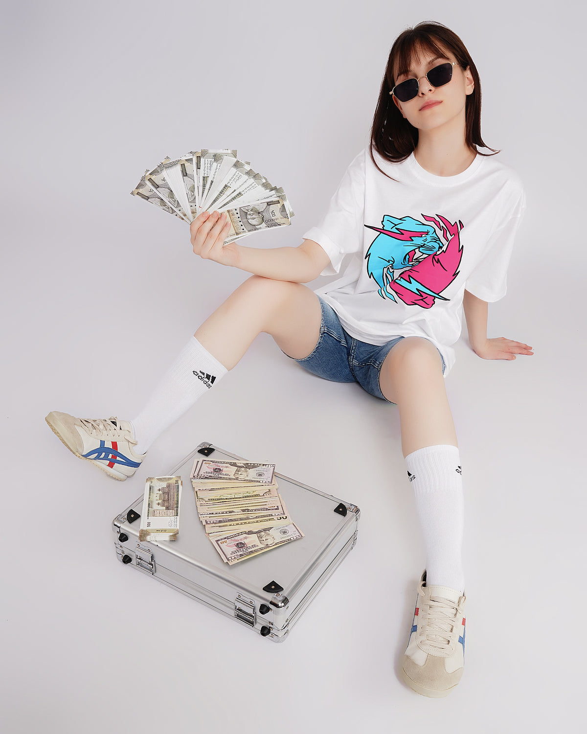 Mr Beast Dual Panther Tee