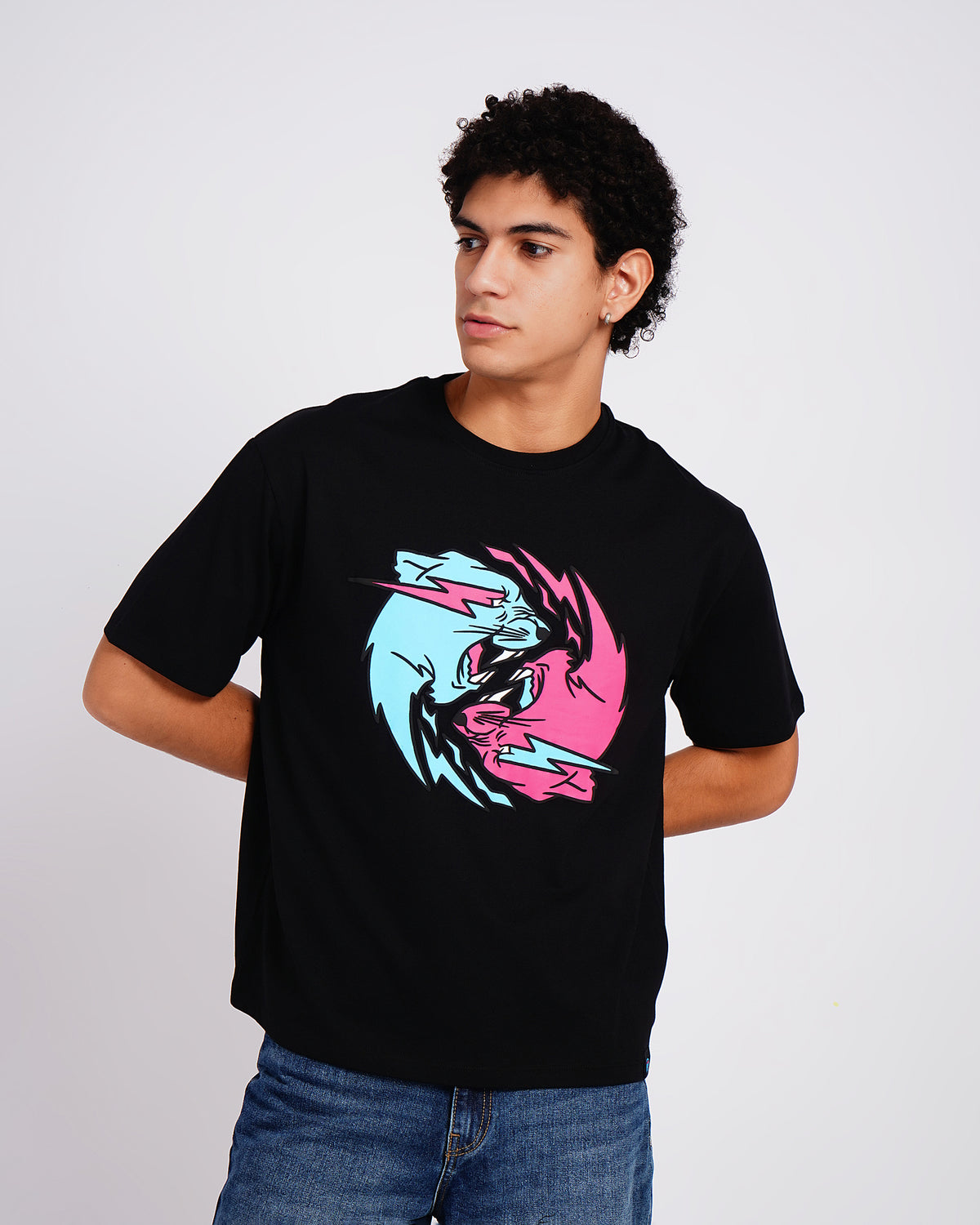 Mr Beast Dual Panther Tee