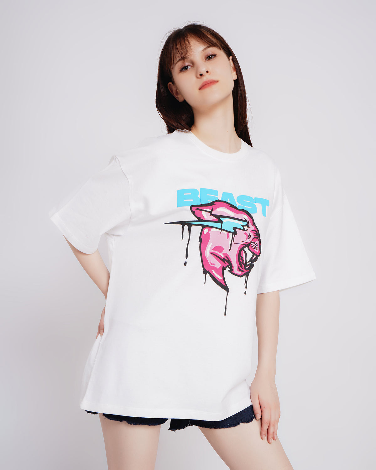 Mr Beast Drip Panther Tee