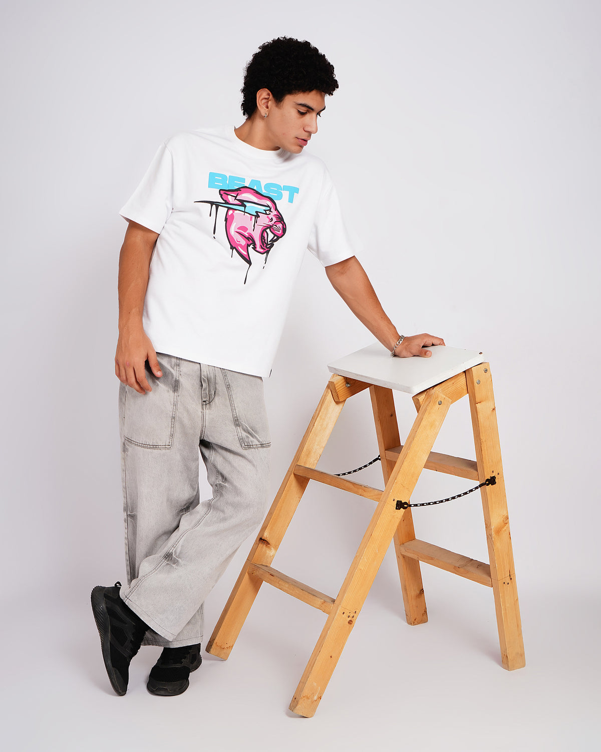 Mr Beast Drip Panther Tee