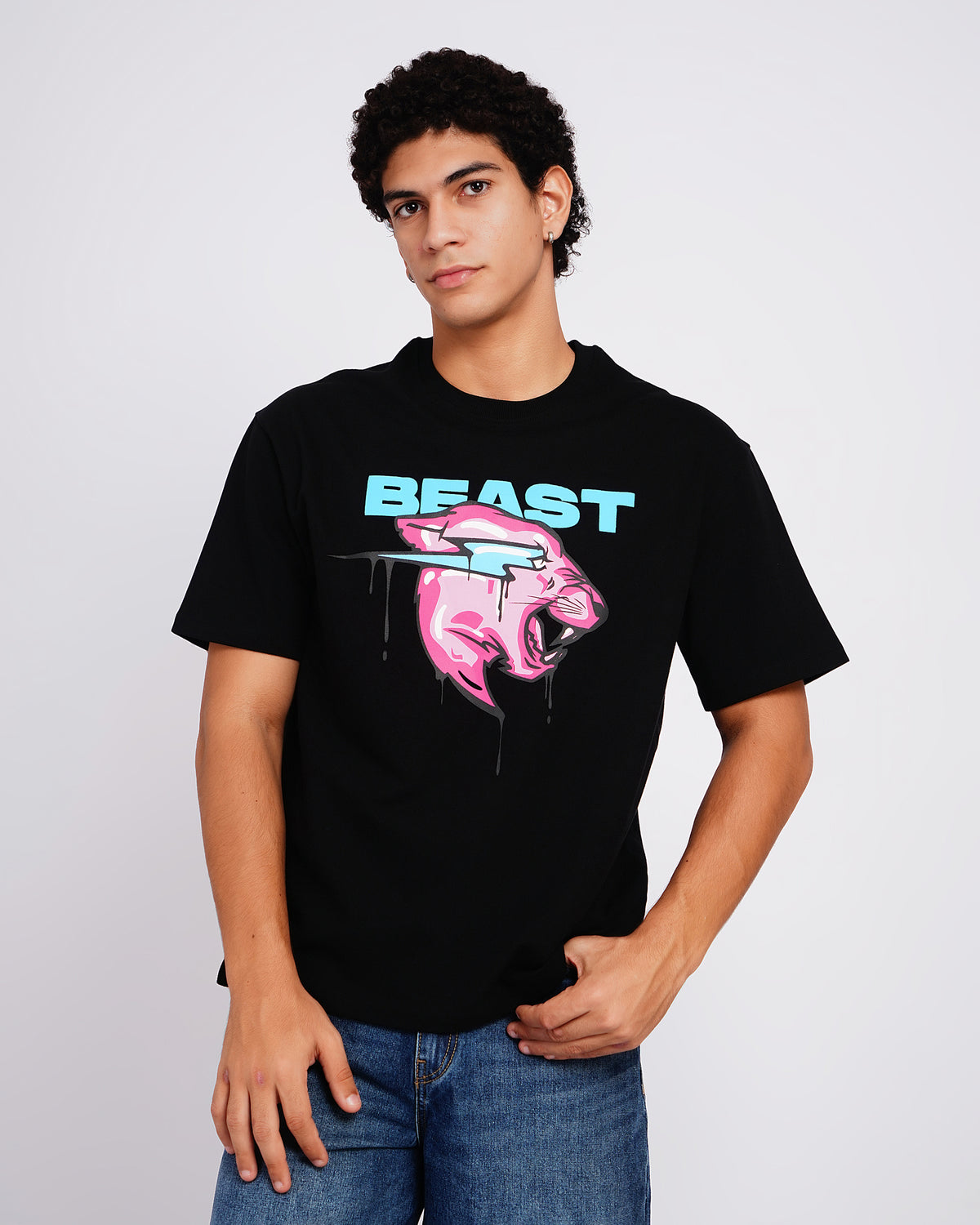 Mr Beast Drip Panther Tee