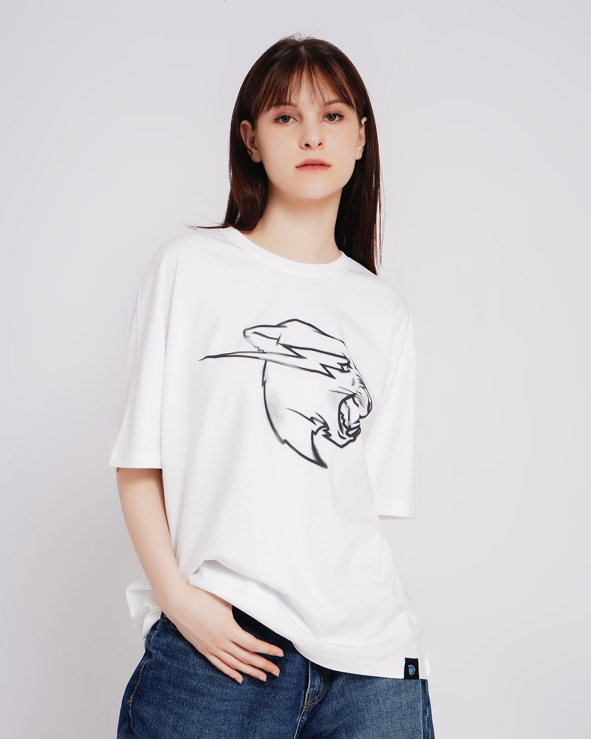 Mr Beast Sketch Panther Tee