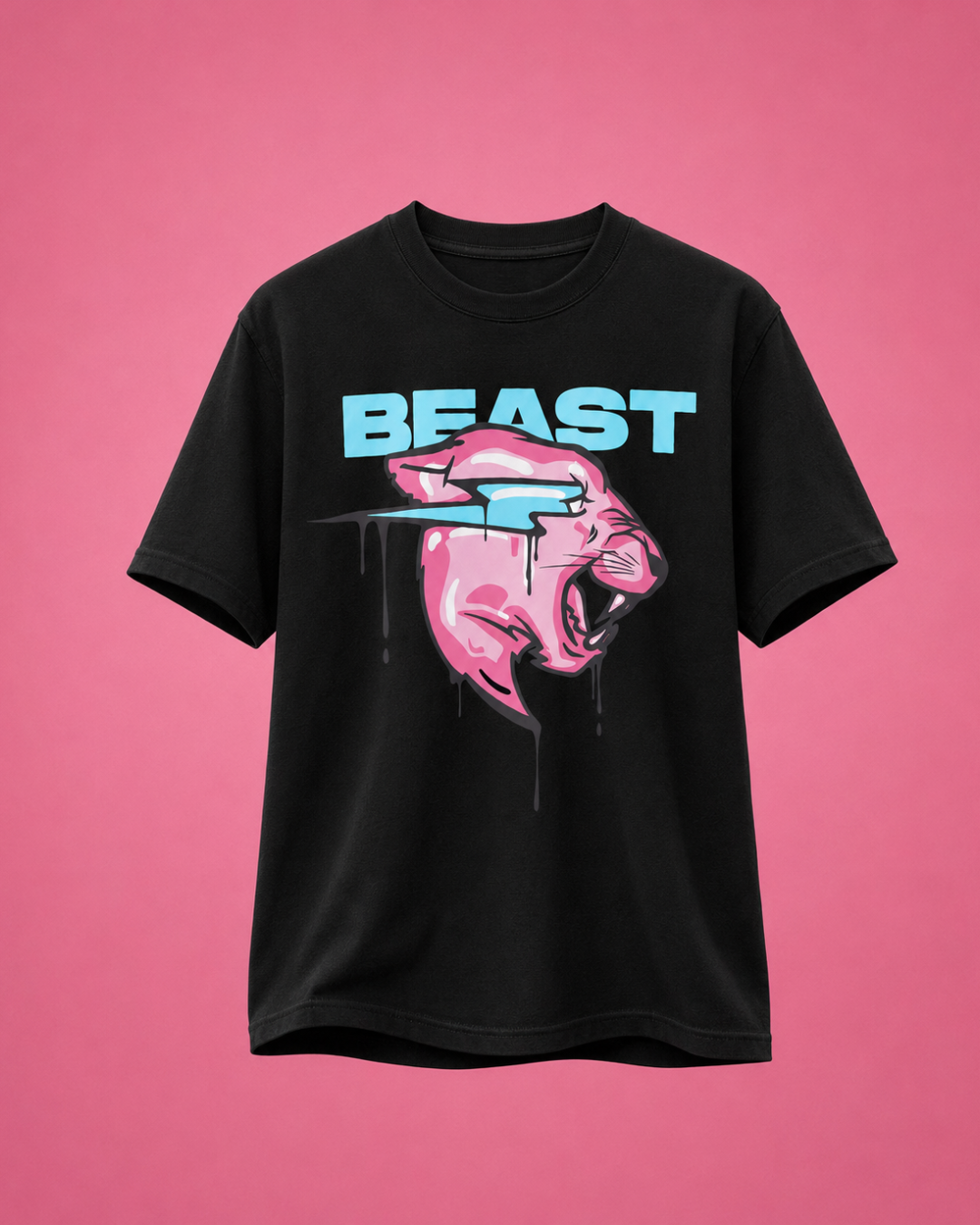 Mr Beast Drip Panther Tee