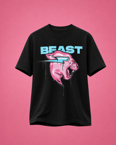 Mr Beast Drip Panther Tee