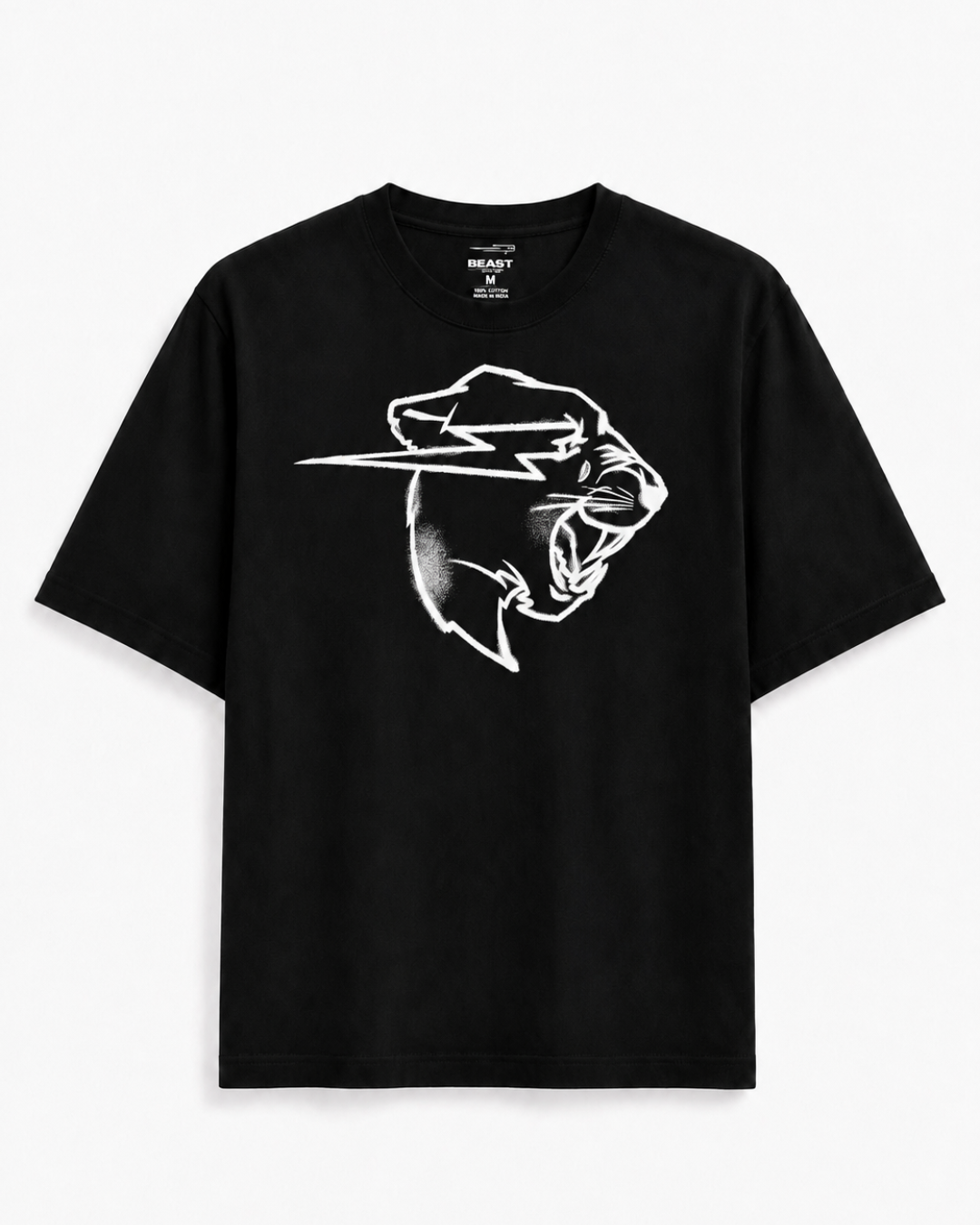 Mr Beast Sketch Panther Tee