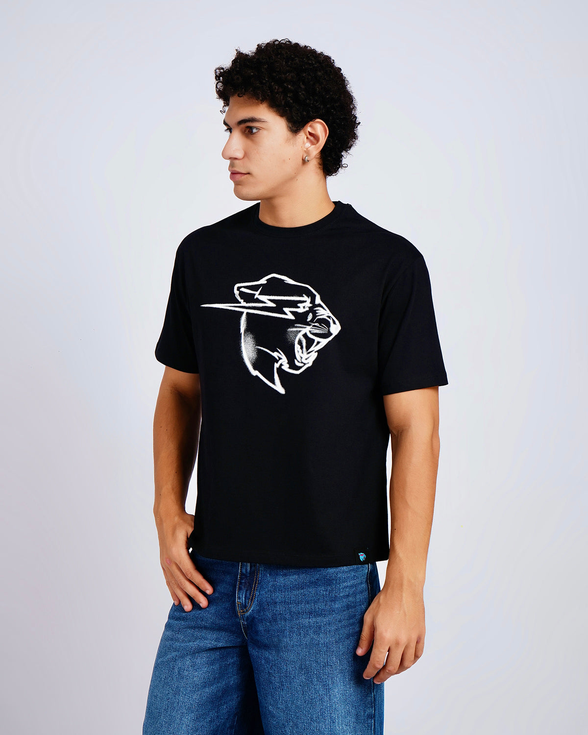 Mr Beast Sketch Panther Tee