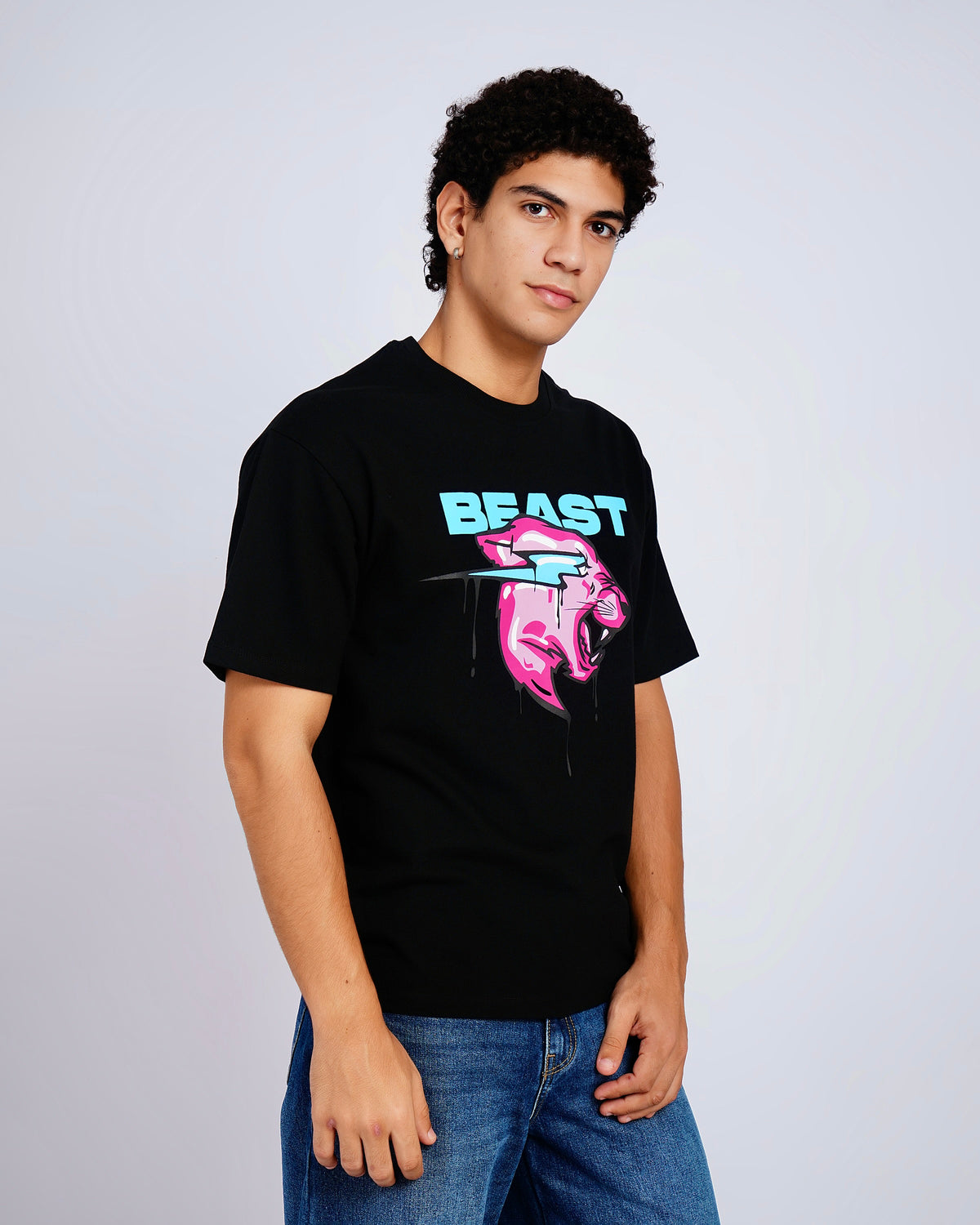 Mr Beast Drip Panther Tee