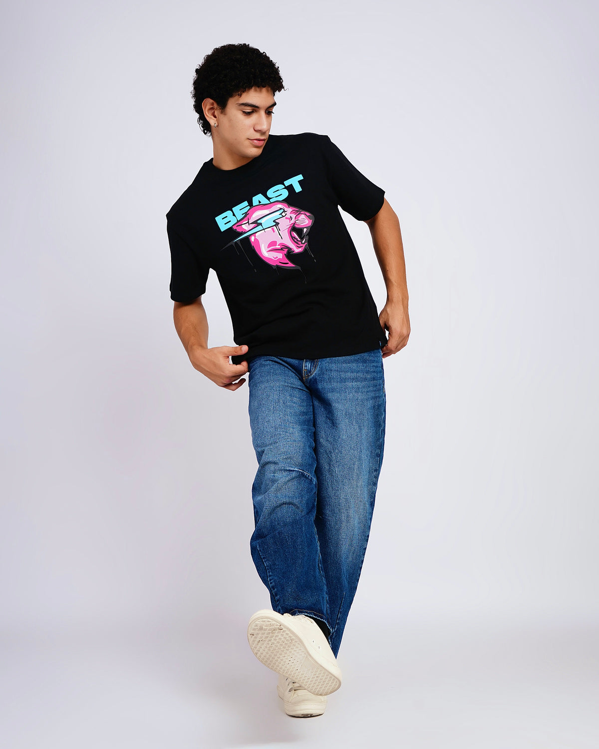 Mr Beast Drip Panther Tee