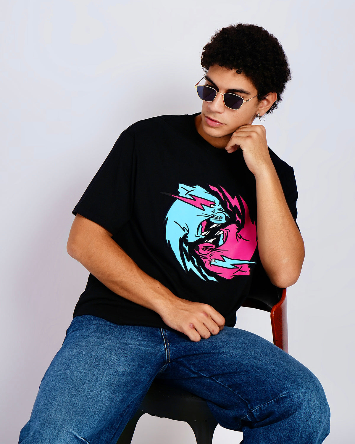 Mr Beast Dual Panther Tee