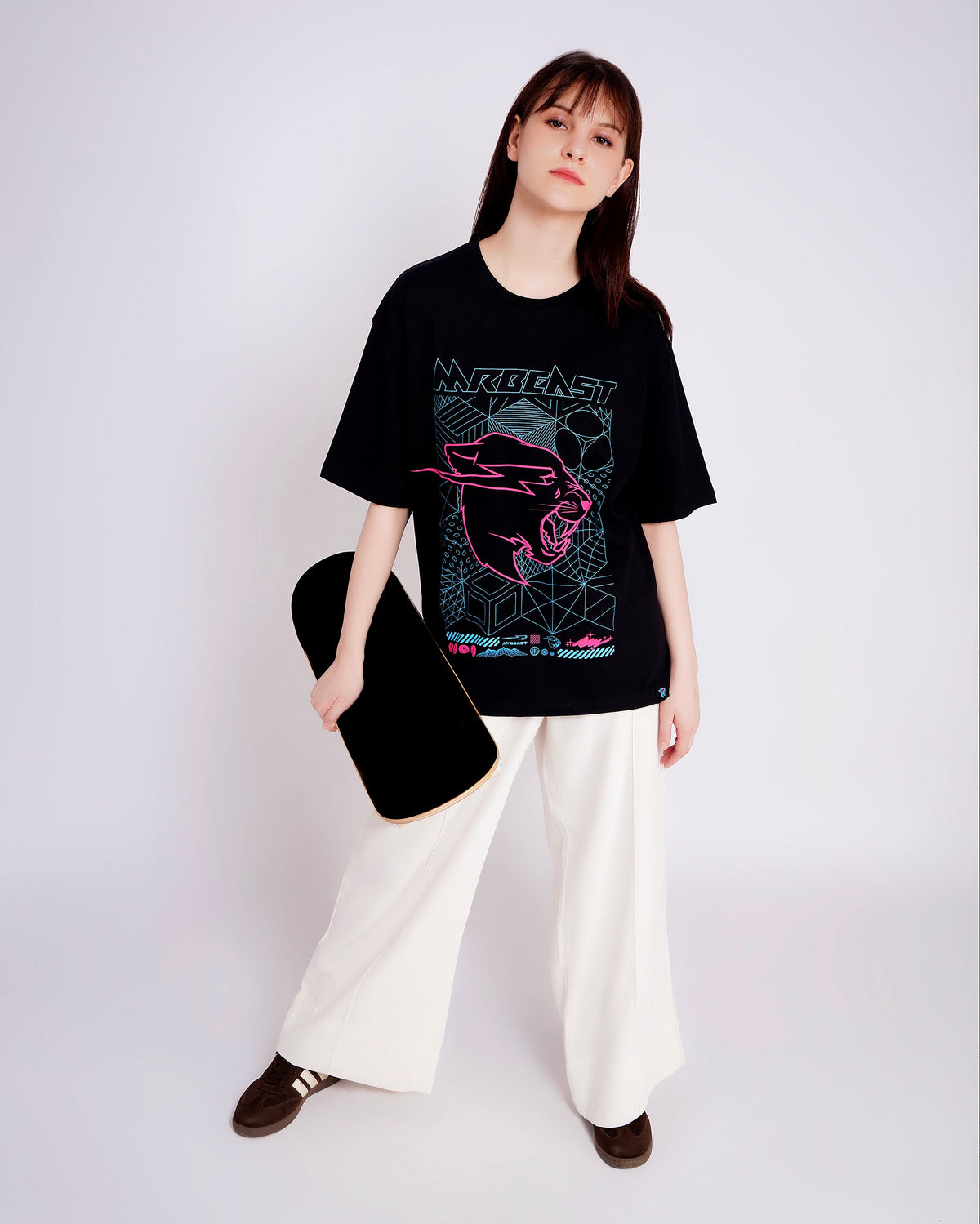 Mr Beast Cyber Grid Tee