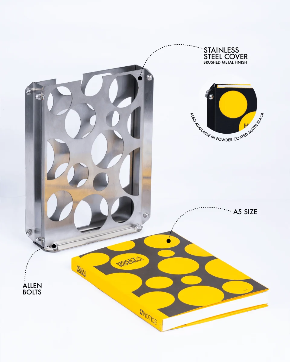 HOLEY BOOK - SILVER