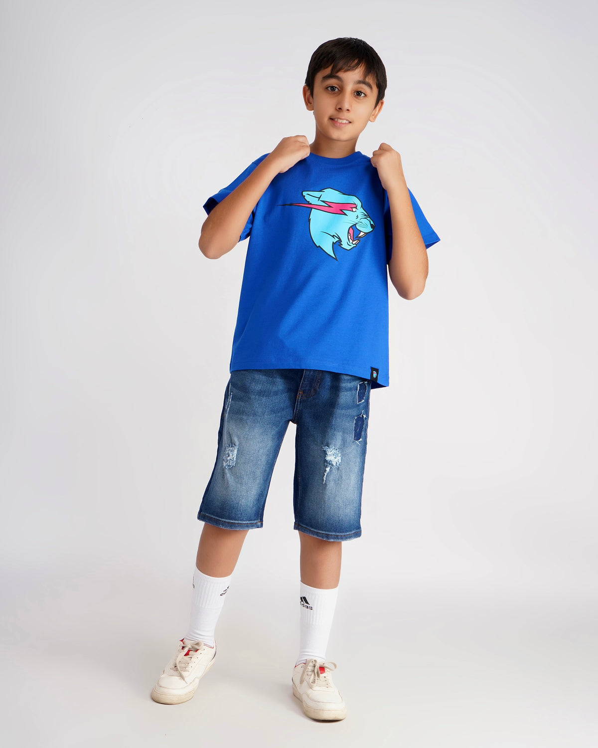 Kids - Neon Panther Tee