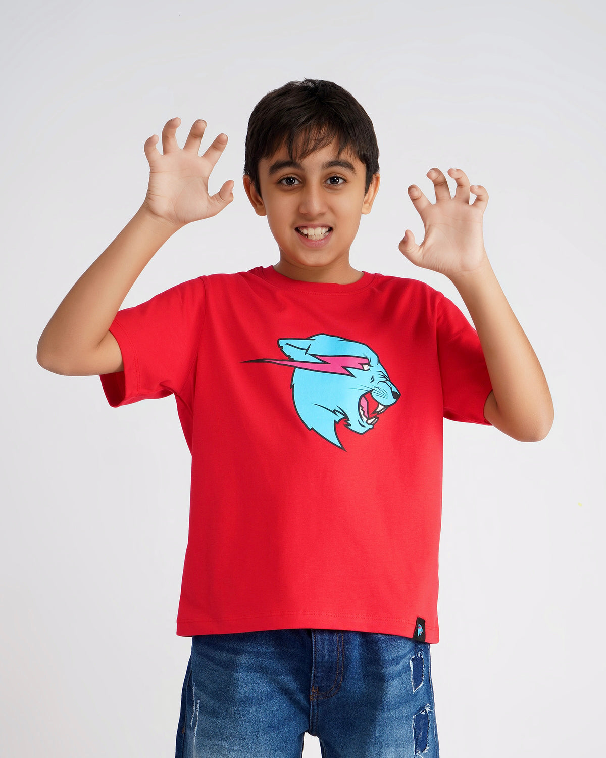 Kids - Neon Panther Tee