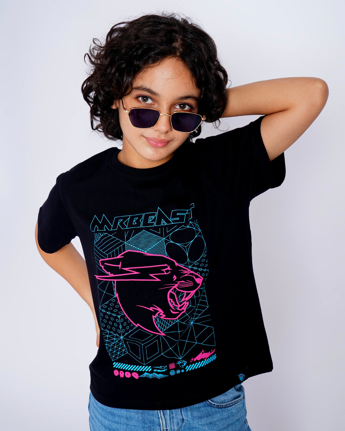 Kids - Cyber Grid Tee