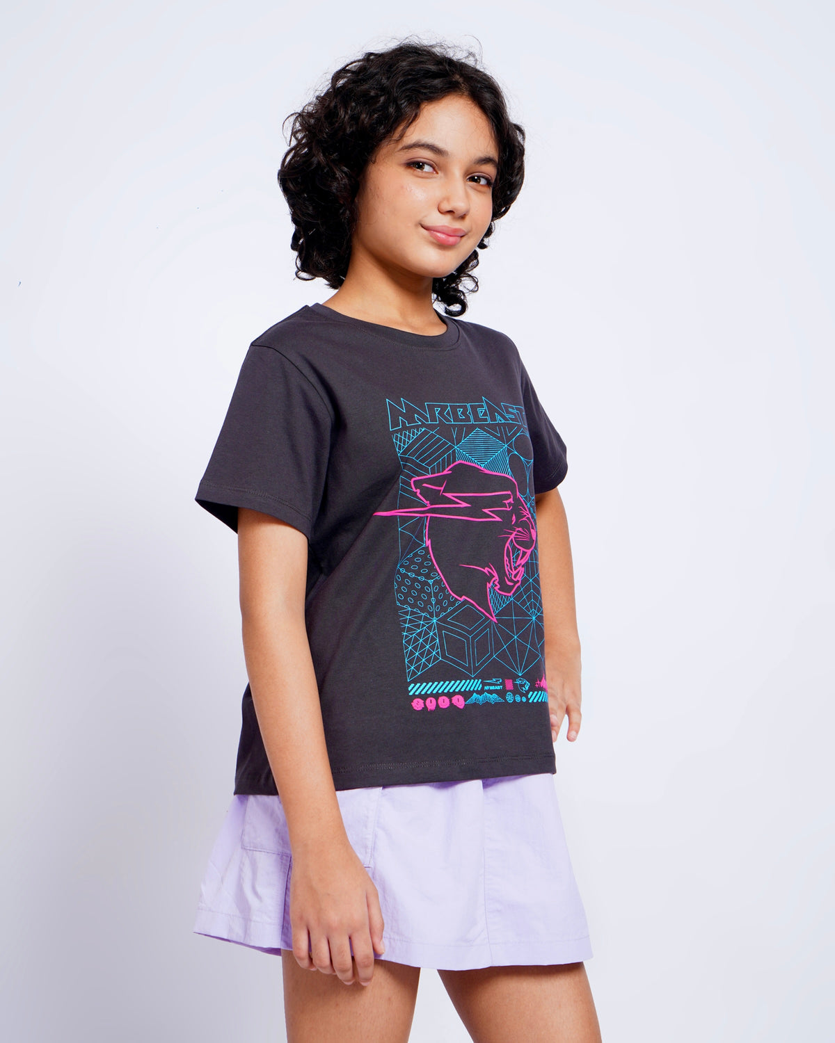 Kids - Cyber Grid Tee