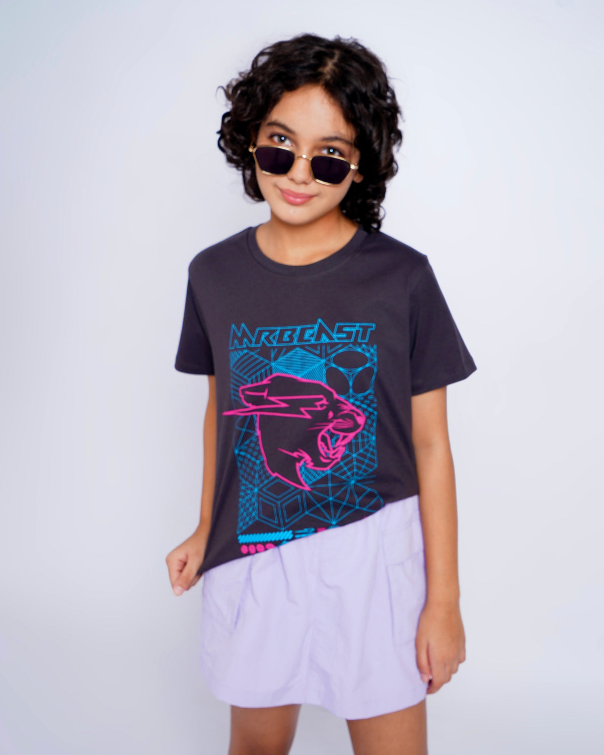 Kids - Cyber Grid Tee