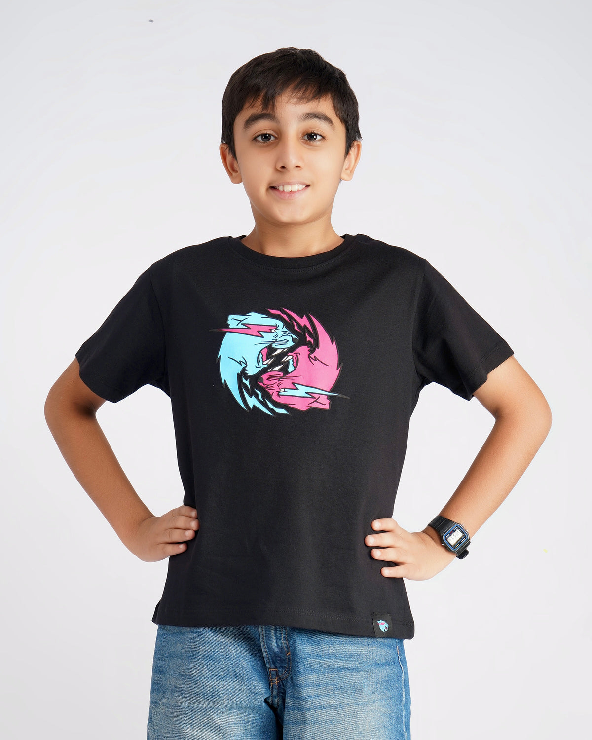 Kids - Dual Panther Tee