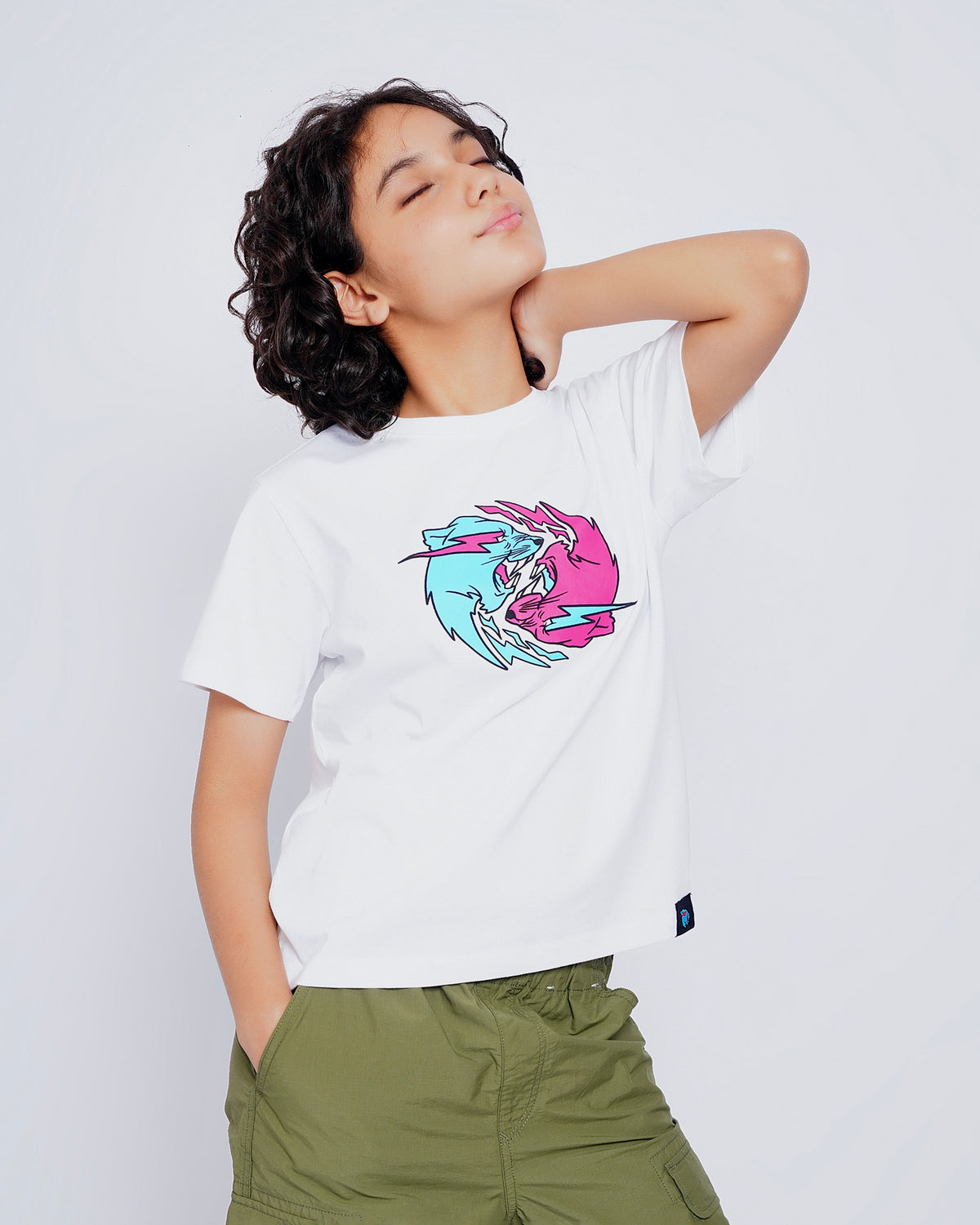 Kids - Dual Panther Tee