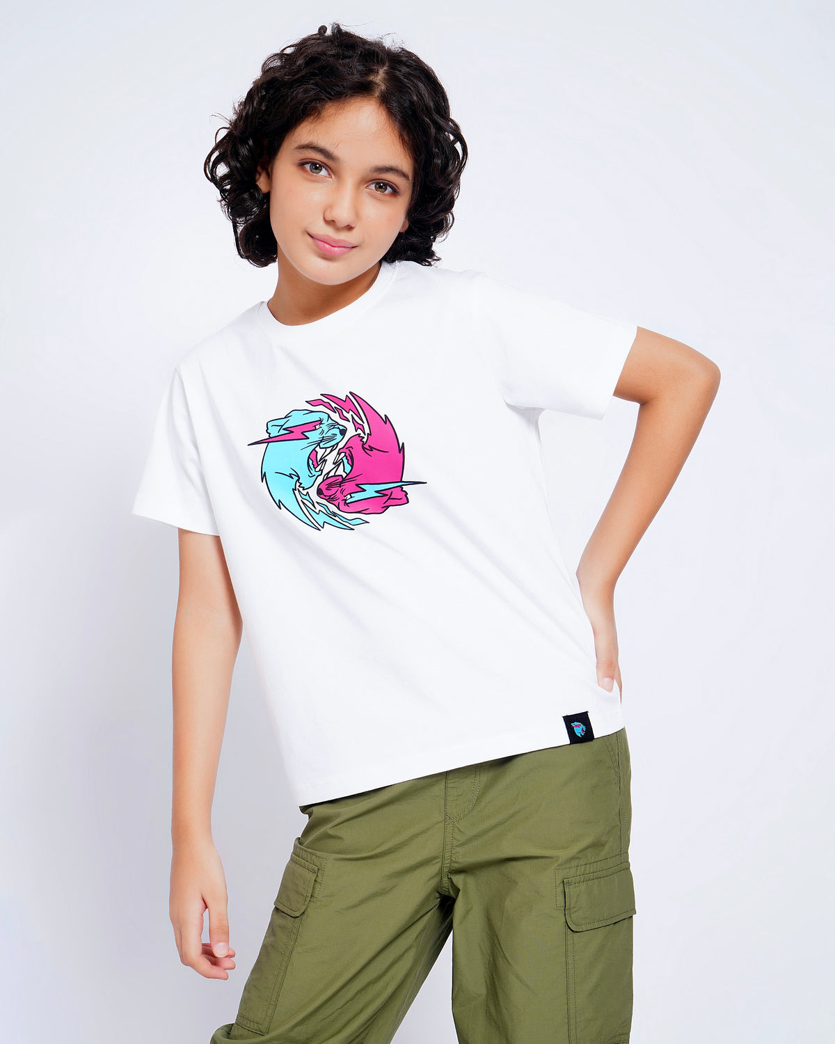 Kids - Dual Panther Tee