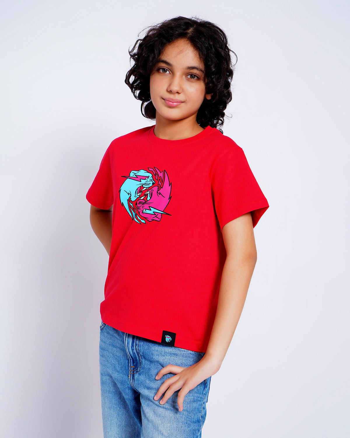 Kids - Dual Panther Tee