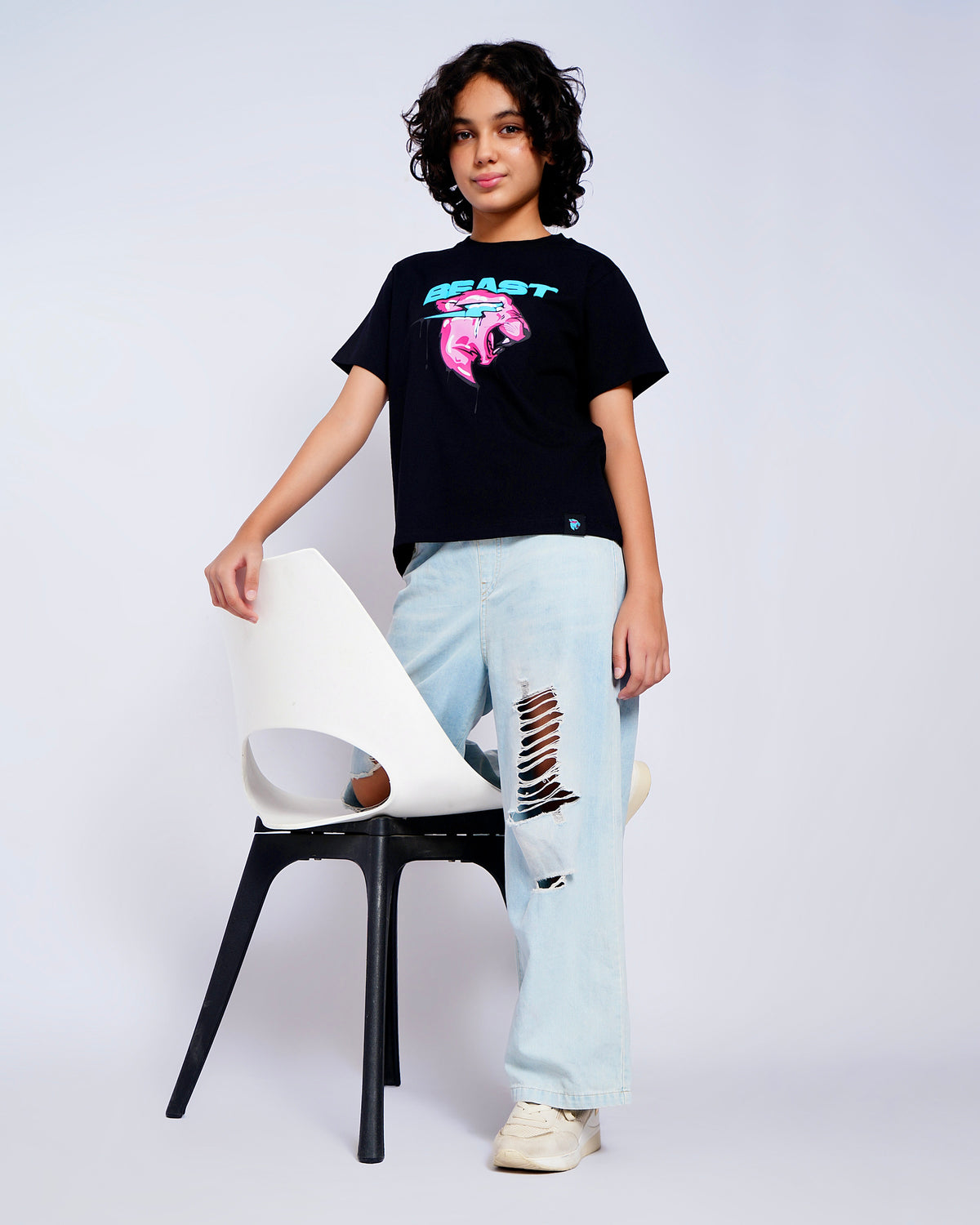 Kids - Drip Panther Tee