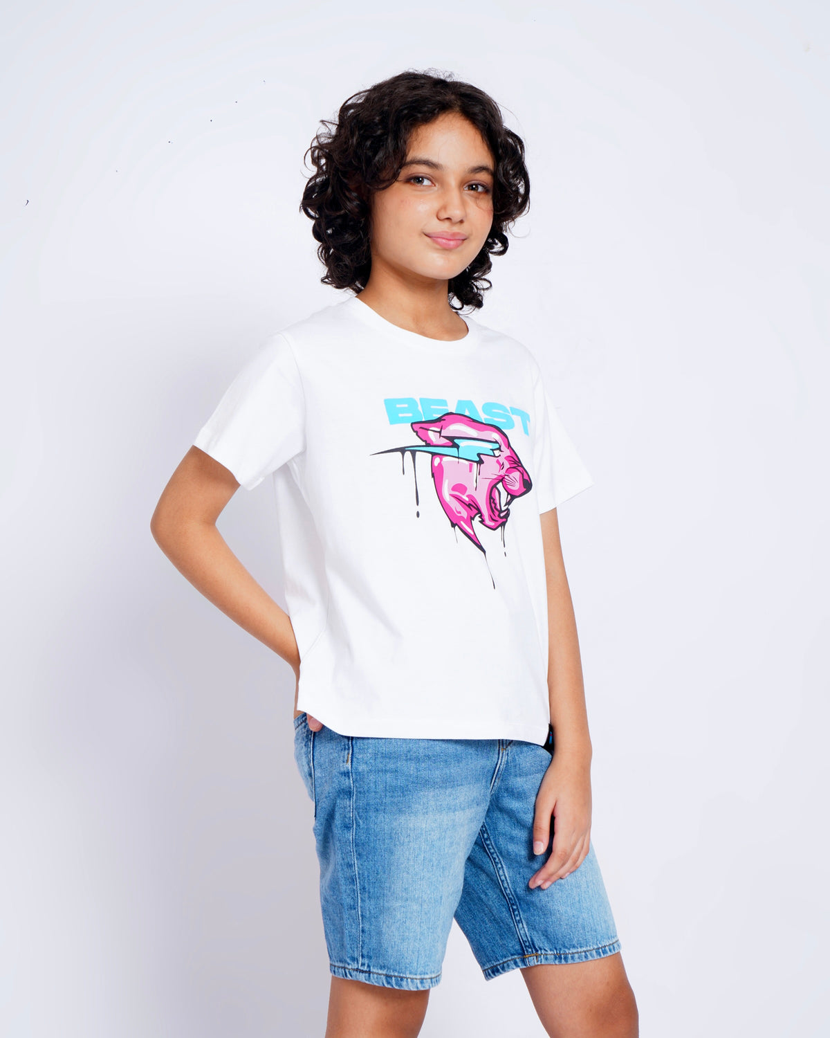 Kids - Drip Panther Tee
