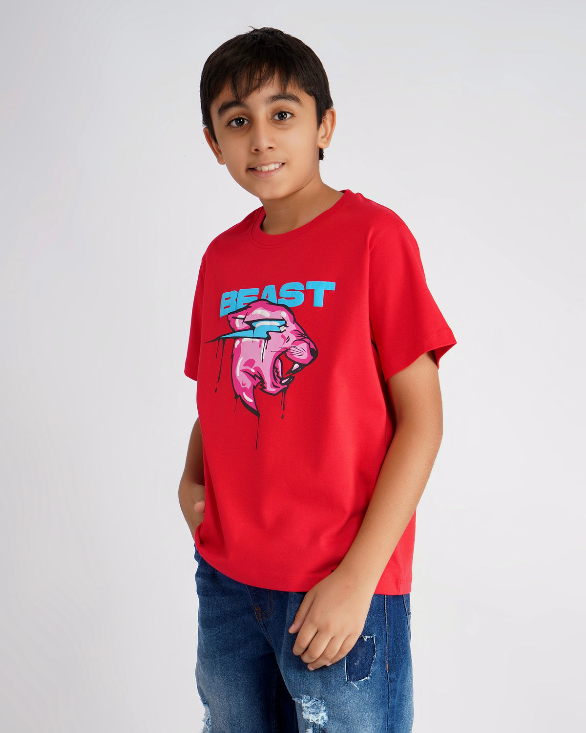 Kids - Drip Panther Tee