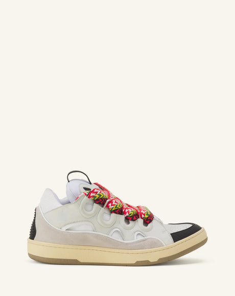 Curb Sneakers in Leather - White