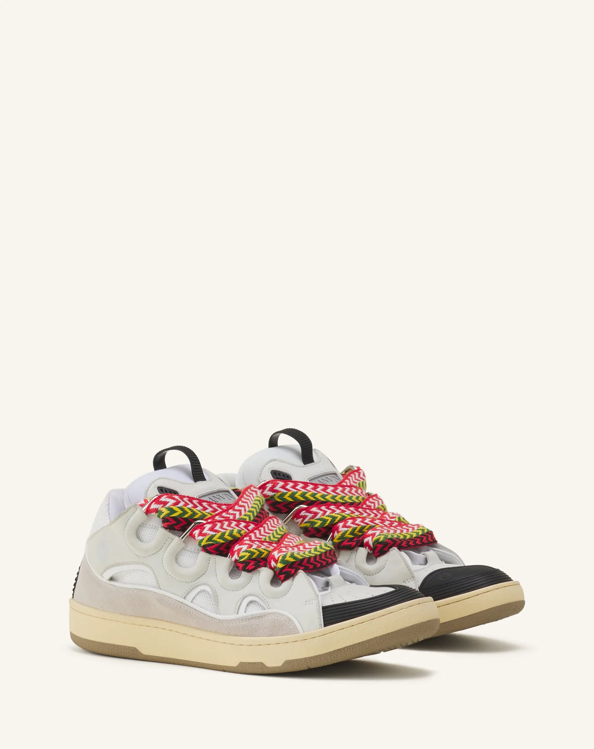 Curb Sneakers in Leather - White