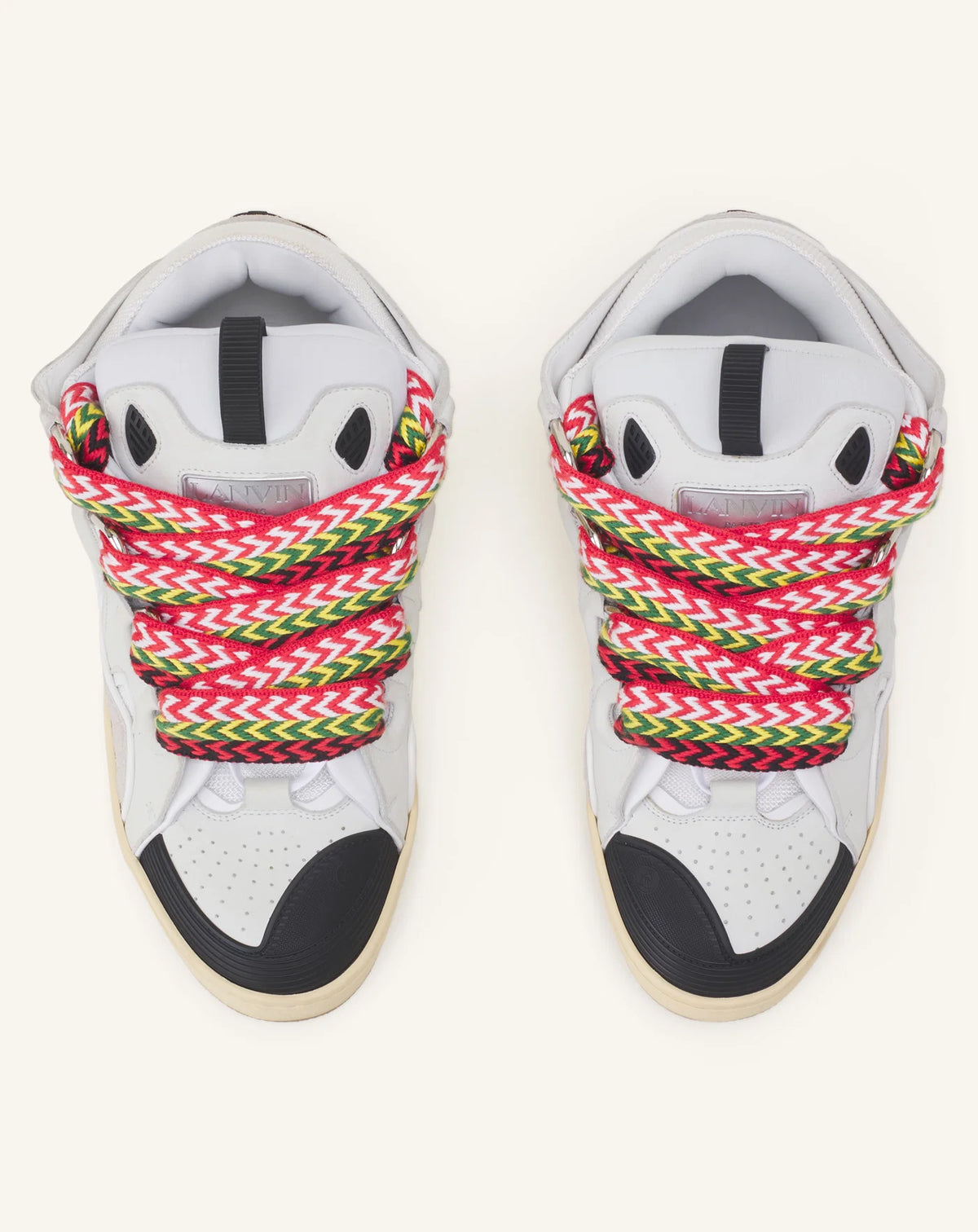 Curb Sneakers in Leather - White