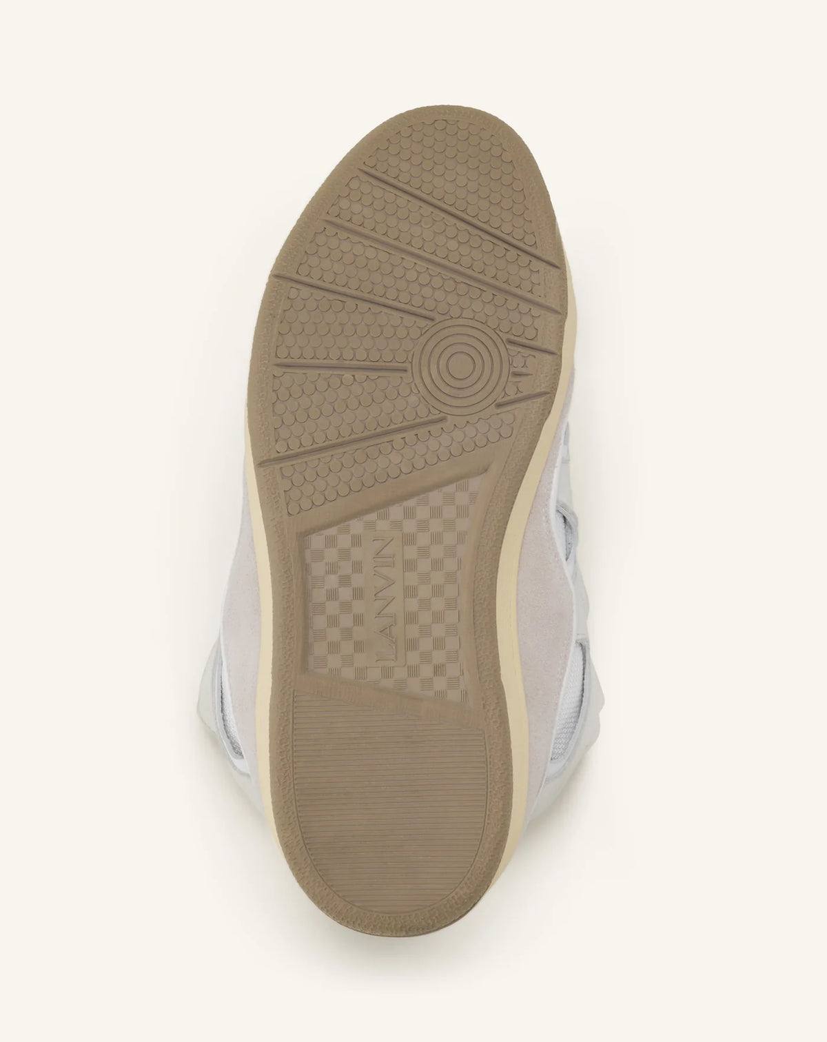 Curb Sneakers in Leather - White